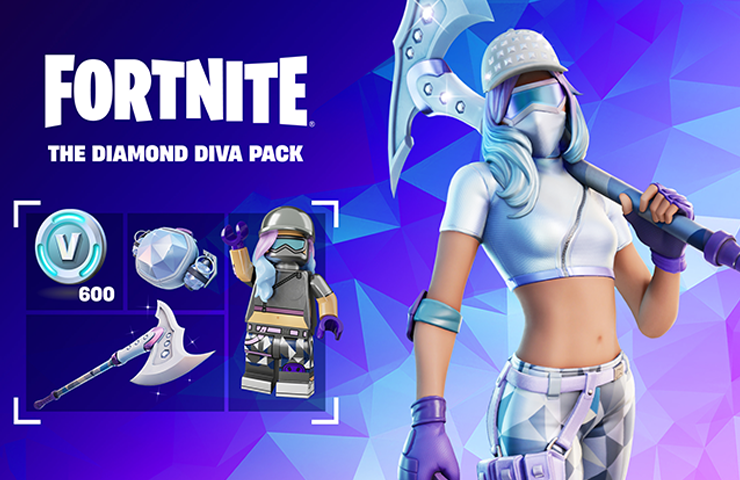 Fortnite - The Diamond Diva Pack - EPIC