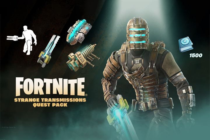 Fortnite - Strange Transmissions Quest Pack + 1,500 V-Bucks Challenge