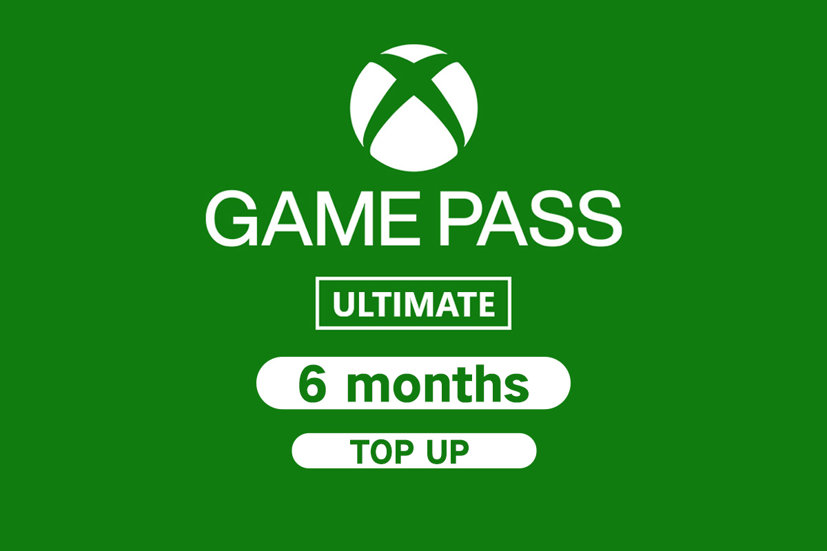 Top Up 6 Months Xbox Game Pass Ultimate - Only for new user (Xbox/Windows) - XGPU - Global