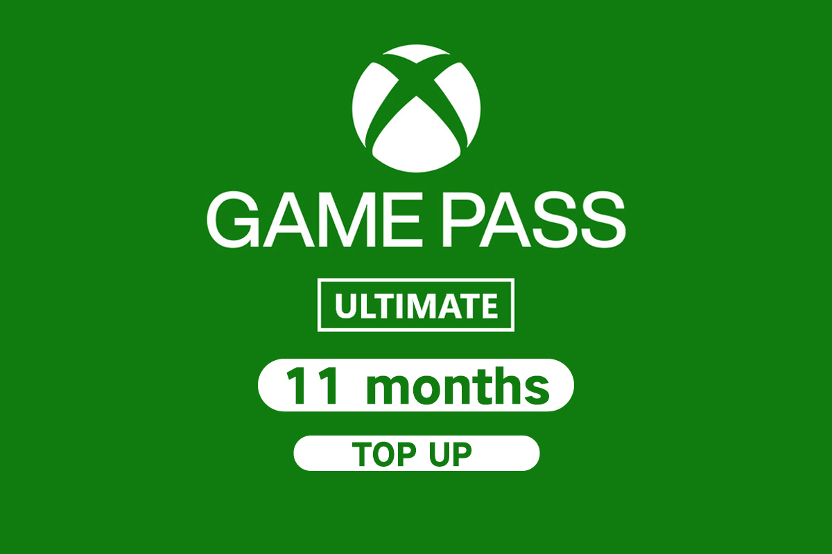 Top Up 11 Months Xbox Game Pass Ultimate - Only for new user (Xbox/Windows) - XGPU - Global