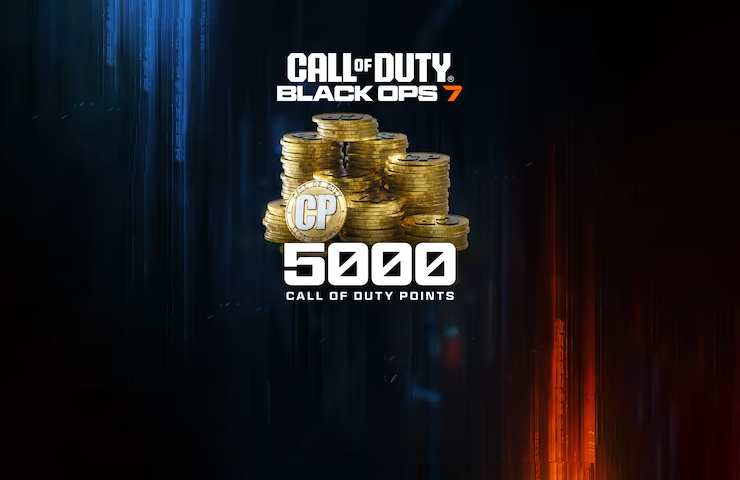 5000 Black Ops 7 or Call of Duty®: Warzone™ Points - Top Up - PlayStation Network